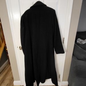 Full length wool coat